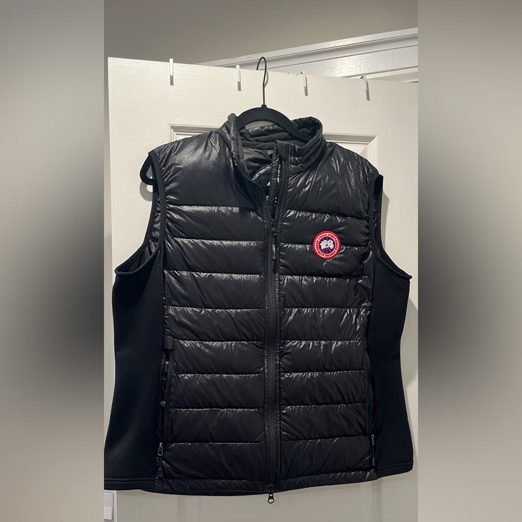 Canada Goose Black Hybridge Lite Vest